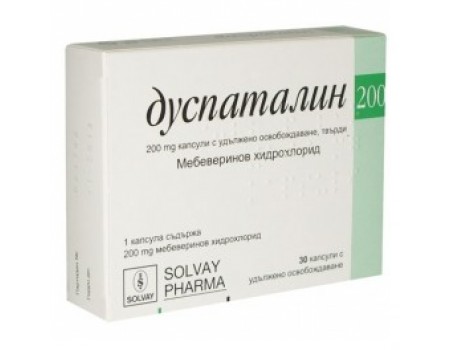 DUSPATALIN caps. 200 mg. 30 capsules