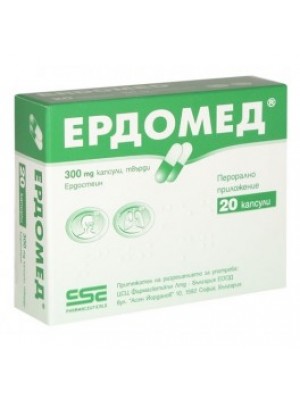 ERDOMED caps. 300 mg. 20 capsules