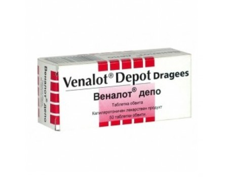 VENALOT depot. 50 tablets