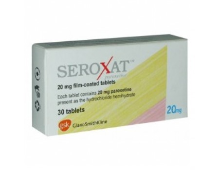 SEROXAT table. 20 mg. 30 tablets
