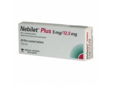 Nebilet table. 5 mg. / 12.5 mg. 28 tablets