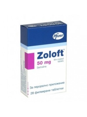 ZOLOFT 50 mg. 28 tablets