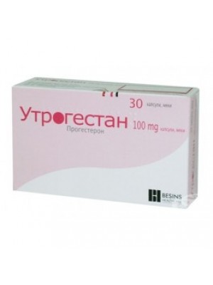 UTROGESTAN caps. 100 mg. 30 capsules