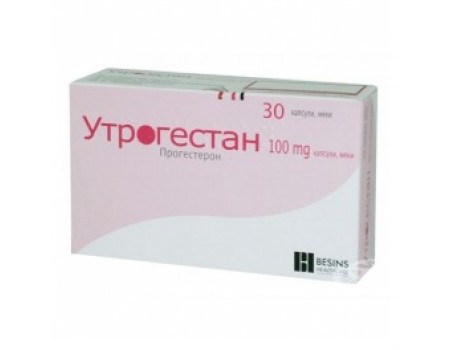 UTROGESTAN caps. 100 mg. 30 capsules