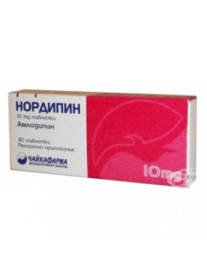 NORDIPIN . 10 mg. 30 tablets