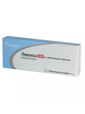 LEVOKSA table. 500 mg. 7 tablets
