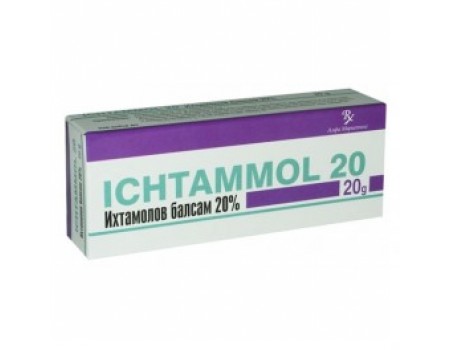 IHTAMOL 20% ointment 20g tube