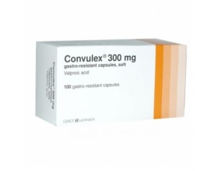 Convulex caps. 300 mg. 100 capsules