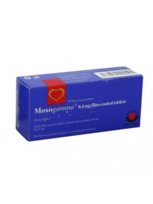 MOXOGAMMA table. 0.4 mg. 30 tablets
