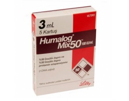 HUMALOG MIX 50,300 IU 3 ml