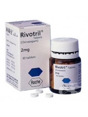 RIVOTRIL . 2 mg .30 tablets