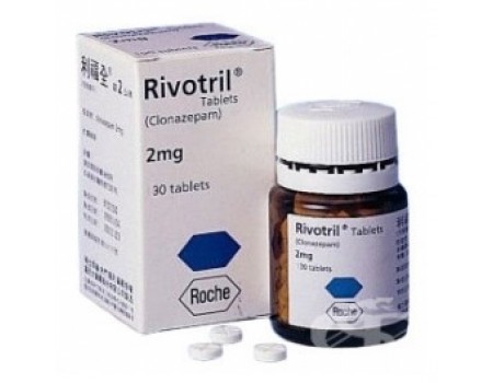 RIVOTRIL . 2 mg .30 tablets