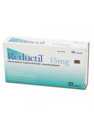 Reductil 15 mg. 28 tablets