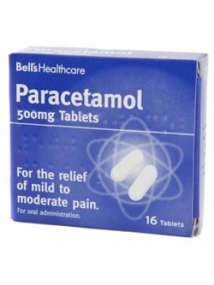 PARACETAMOL table. 500 mg. 20 tab