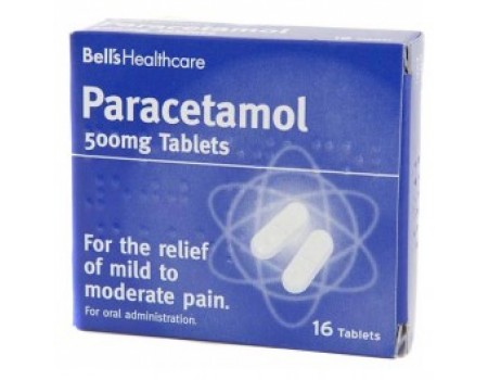 PARACETAMOL table. 500 mg. 20 tab