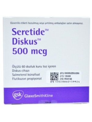 Seretide Diskus 50 mcg. / 500 mcg. 60 doses