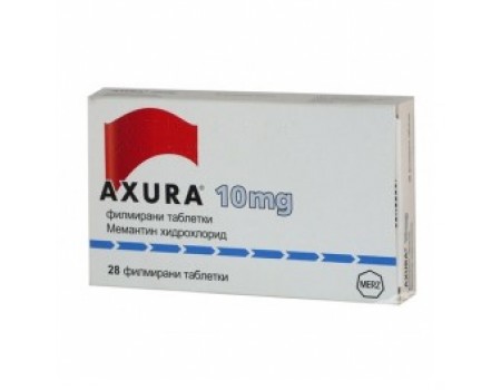AXURA 10 mg. 28 tablets