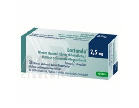 LORTANDA 2.5 mg. 30 tablets