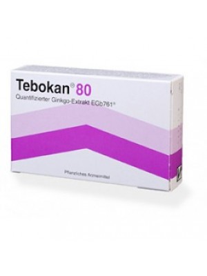 TEBOKAN table. 80 mg. 60 tablets