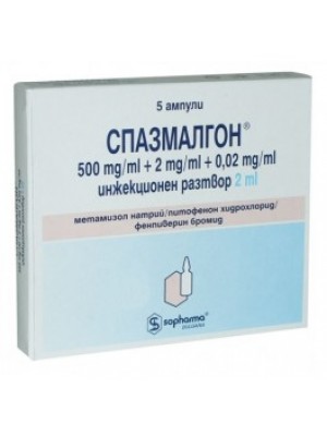 SPAZMALGON 5 amp. 2ml