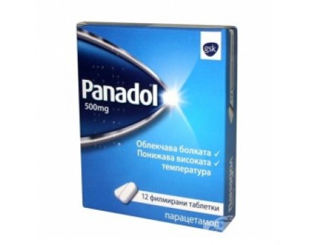 PANADOL table. 12 table