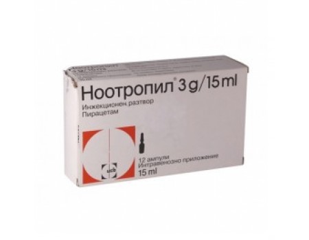 Nootropil amp. 3 gr./15 ml. 12 amp