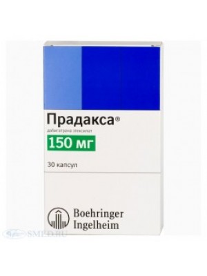 PRADAKSA caps. 150 mg