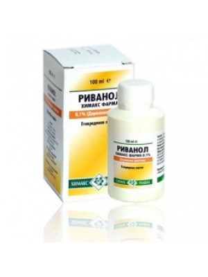 Rivanol solutsio 1% 100g