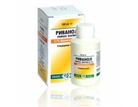 Rivanol solutsio 1% 100g