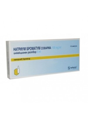 Natrium bromate amp. 10% 5 ml. 10 amp