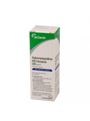 Xylometazoline dropwise, 10 ml 0.05%.